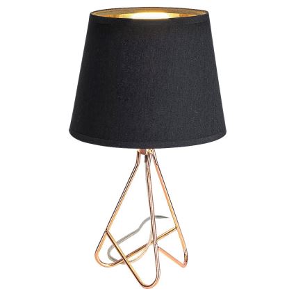 Rabalux - Tischlampe 1xE14/40W/230V schwarz/gold