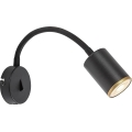 Rabalux - Wandspot 1xGU10/15W/230V schwarz