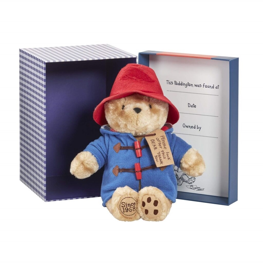 Rainbow - Plüsch-Paddington in einer Geschenkbox