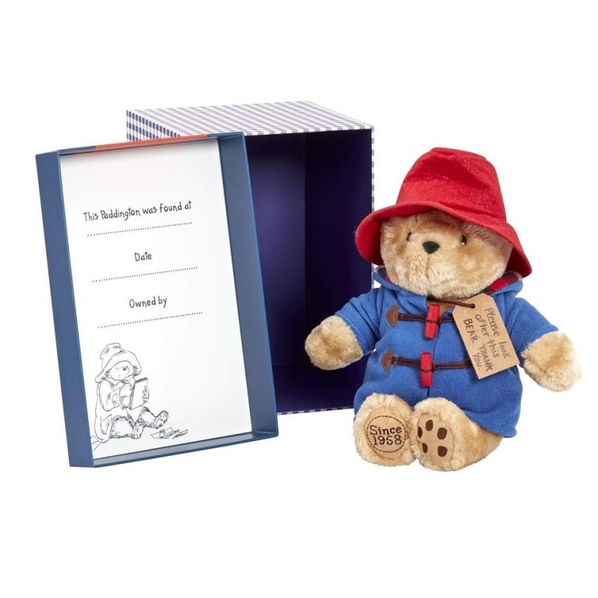 Rainbow - Plüsch-Paddington in einer Geschenkbox