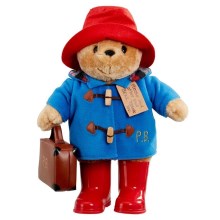 Rainbow - Teddybär Paddington mit Schuhen und Koffer