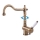 RAV Slezák L508.0/8SM - Spülen-/Waschbeckenarmatur LABE RETRO 25,6 cm Antik-Messing