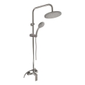RAV Slezák NL182.5/7MGL - Duschset mit Mischbatterie NIL, glänzendes Grau