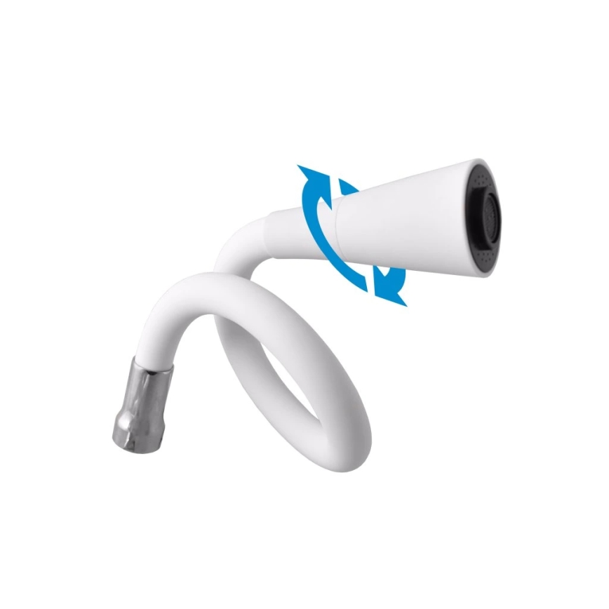 RAV Slezák SA002.5/13CB - Küchenarmatur SAZAVA 32,3 cm weiß/glänzender Chrom