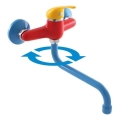 RAV Slezák SAJ001.5/21 - Waschbeckenarmatur JUNIOR rot/blau/gelb