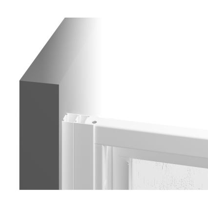 Ravak 14V701O2ZGS - Duschkabine SUPERNOVA 90x90 cm weiß