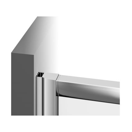 Ravak 1LV40100ZG - BLIX Eck-Duschkabine, vierteilig, 80x80 cm, weiß