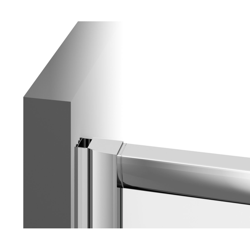 Ravak 1XVG0C00Z1 - Duschkabine BLIX 120x190 cm glänzender Chrom