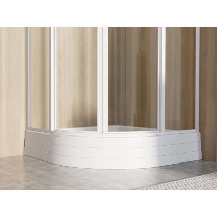 Ravak A204001120 - Viertelkreis-Duschwanne RONDA 80 x 80 cm weiß