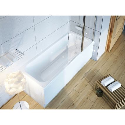 Ravak C731000000 - Badewanne CHROME 160x70 cm Acryl/weiß