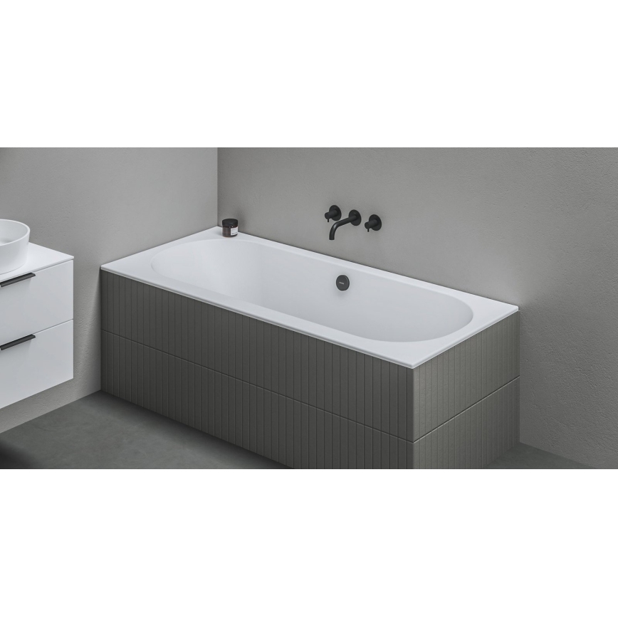 Ravak C921300000 - Badewanne CITY SLIM 180x80 cm Acryl/weiß