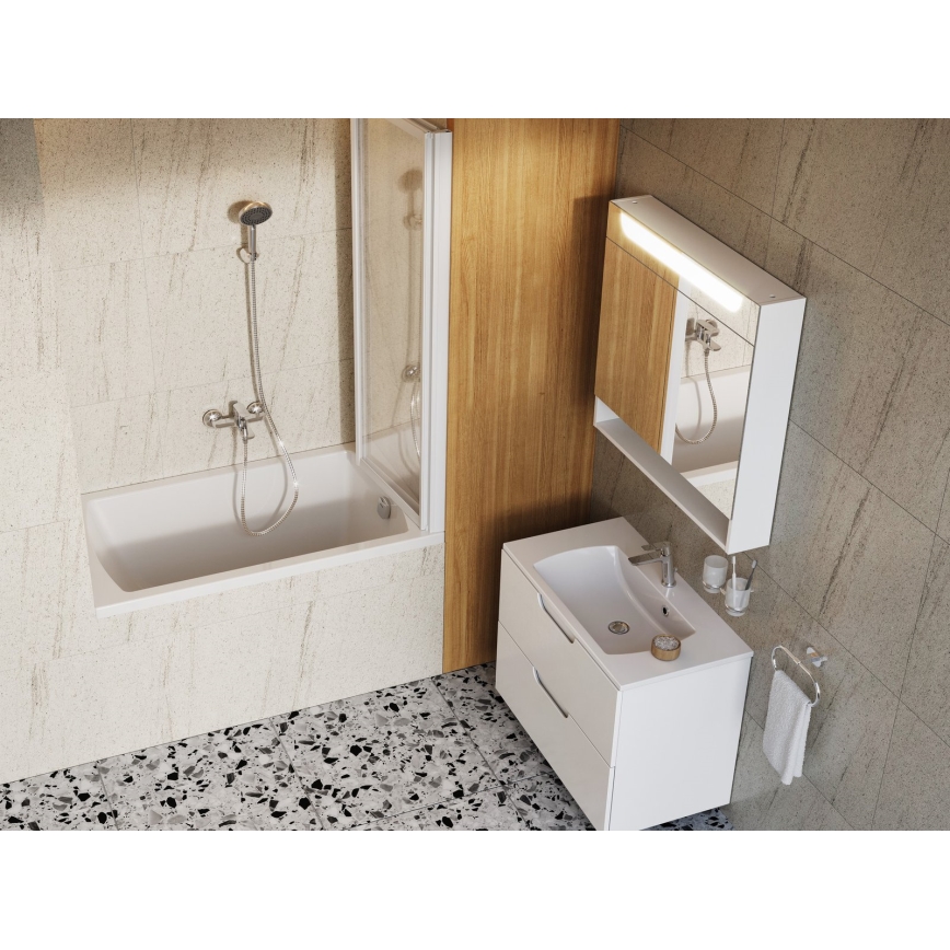 Ravak CC11000000 - Badewanne CLASSIC 120x70 cm Acryl/weiß