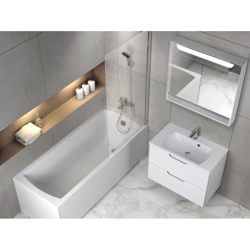 Ravak CC41000000 - Badewanne CLASSIC 160x70 cm Acryl/weiß