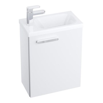 Ravak X000000538 - Waschbecken-Unterschrank CHROME 40x50 cm weiß