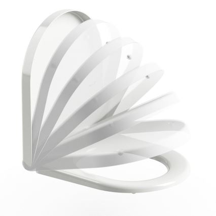 Ravak X01549 - Toilettensitz SoftClose UNI CHROME weiß