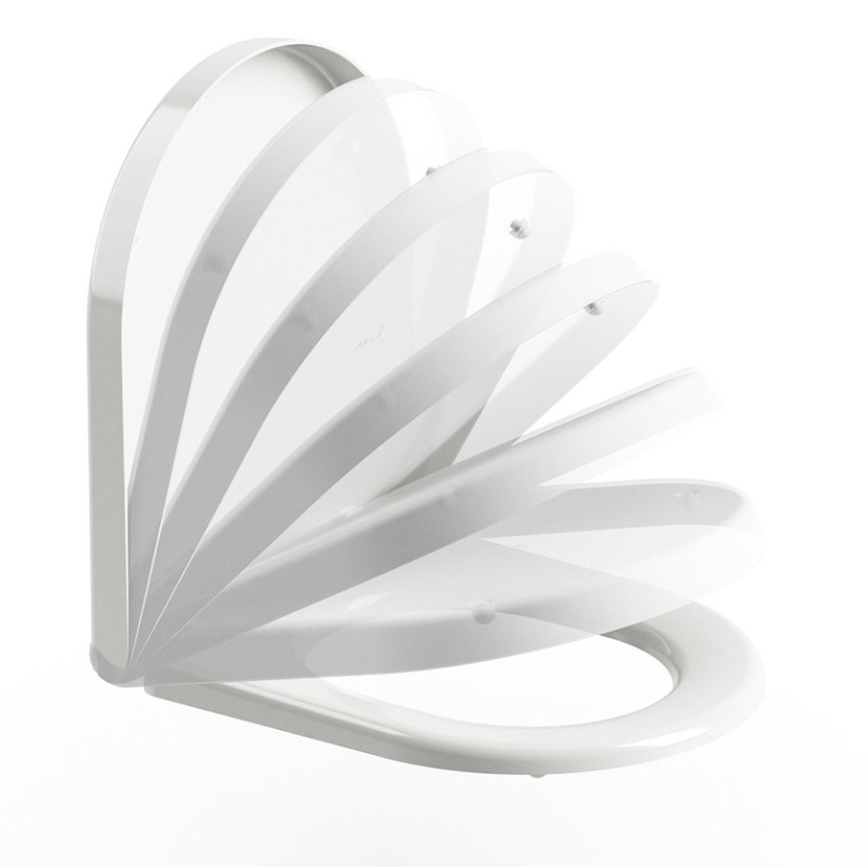 Ravak X01549 - Toilettensitz SoftClose UNI CHROME weiß