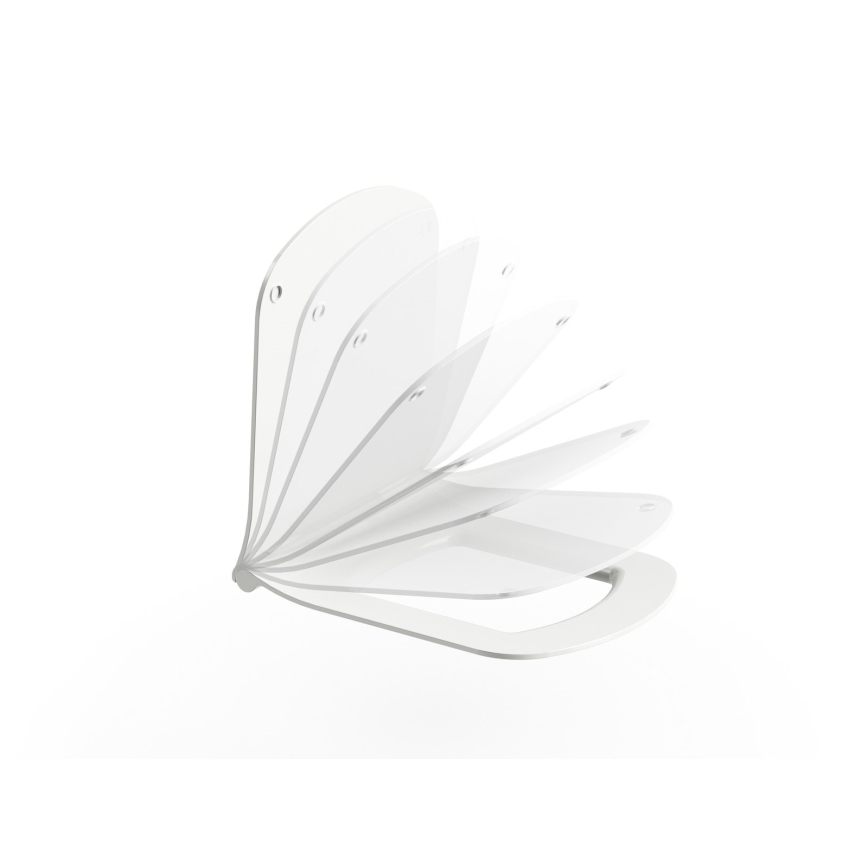 Ravak X01673 - Toilettensitz SoftClose CLASSIC SLIM weiß