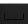 Ravak X01744 - Betätigungsplatte UNI SLIM 24,7x16,5 cm schwarz