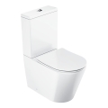 Ravak X01872 - Randloses Kombi-WC mit SoftClose-Sitz ELEGANT, Keramik/weiß