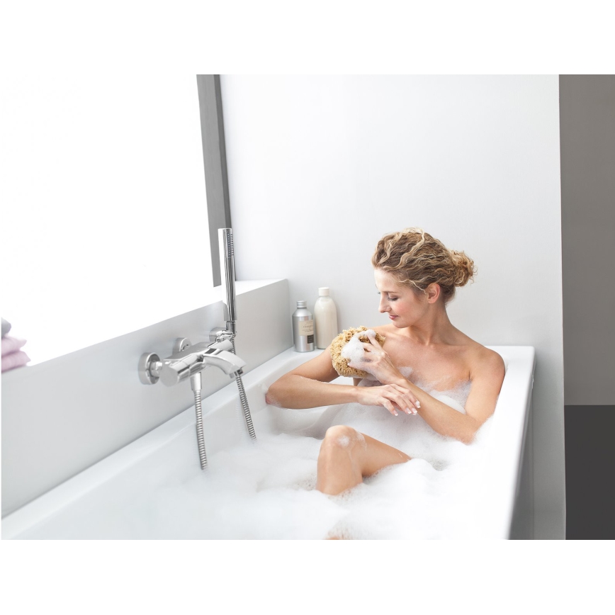 Ravak X070046 - Thermostatische Badewannenarmatur TERMO, glänzendes Chrom