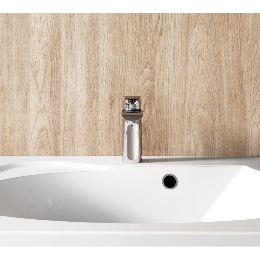 Ravak X070118 - Waschtischarmatur FLAT 15,1 cm Hochglanz-Chrom