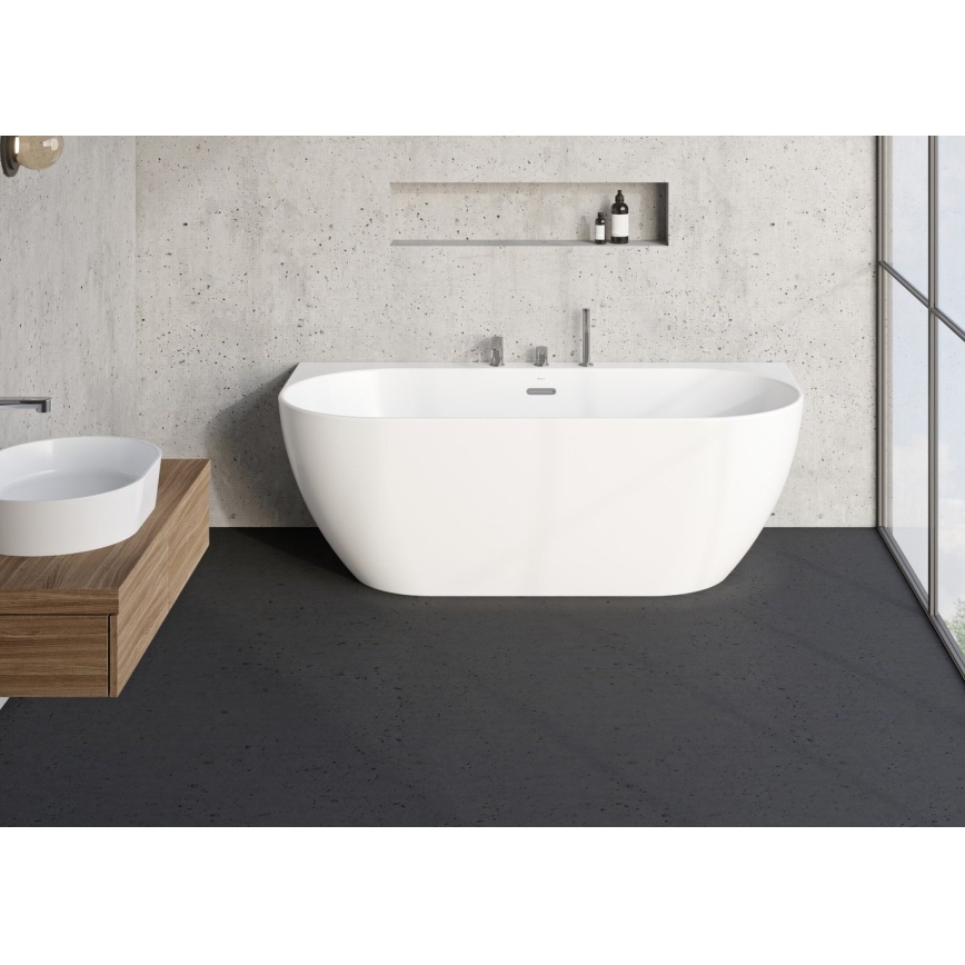 Ravak X070142 - 3-Loch-Wannenarmatur PURI, glänzender Chrom