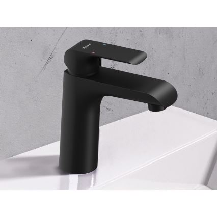 Ravak X070173 - Waschtischarmatur FLAT 15,1 cm, matt schwarz