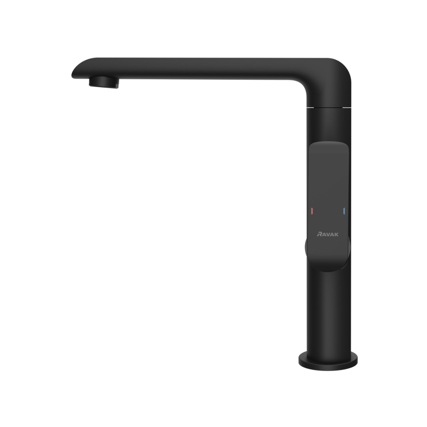Ravak X070174 - Waschbecken-/Spülenarmatur FLAT 26,2 cm matt schwarz