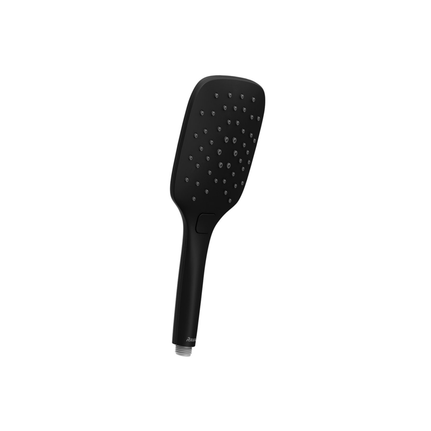 Ravak X070443 - Duschset mit Thermostatarmatur FLAT matt schwarz