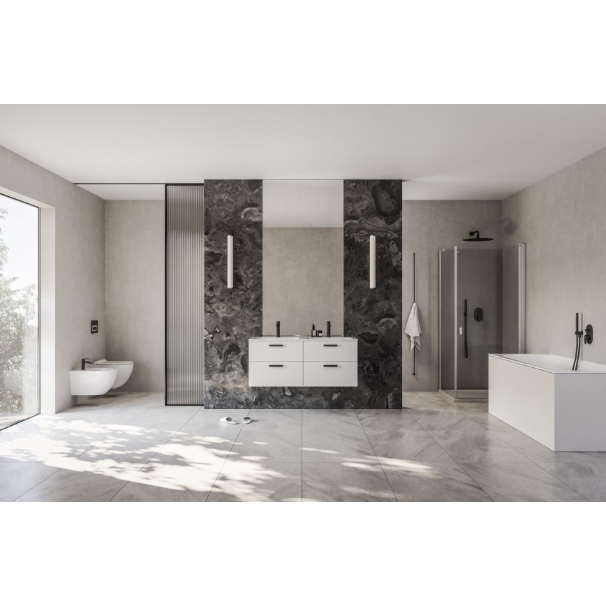 Ravak X070466 - Unterputz-Duscharmatur CHROME schwarz