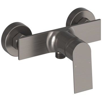 Ravak X070655 - Duscharmatur PLAN, gebürstetes Graphit