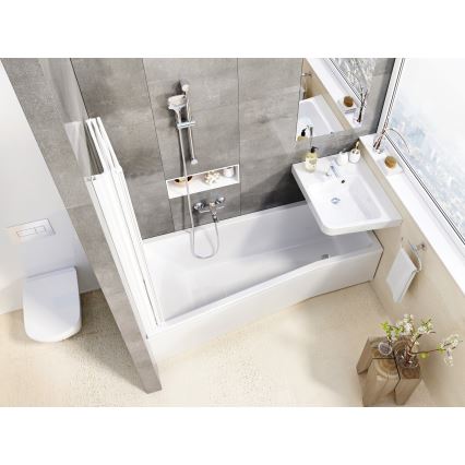 Ravak X07P348 - Handbrause mit Drucktaste, Hochglanzchrom