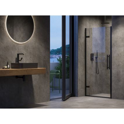 Ravak X0VV40300Z1 - Duschtür COOL 80x195 cm schwarz