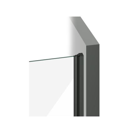 Ravak X0VVAC300Z1 - Duschabtrennung COOL 100 x 195 cm schwarz