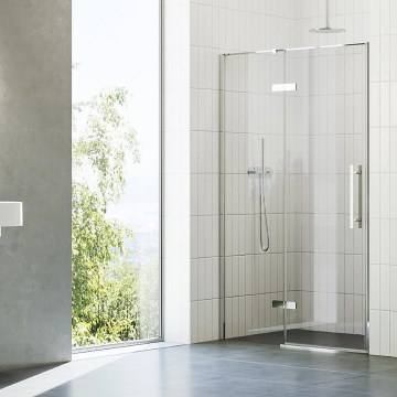 Ravak X0VVGCA00Z1 - Duschabtrennung COOL 120x195 cm glänzender Chrom