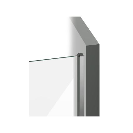 Ravak X0VVGCA00Z1 - Duschabtrennung COOL 120x195 cm glänzender Chrom