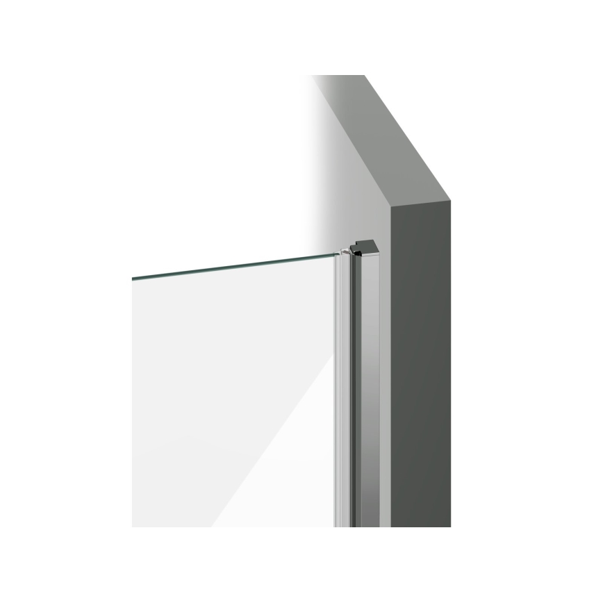 Ravak X0VVGCA00Z1 - Duschabtrennung COOL 120x195 cm glänzender Chrom