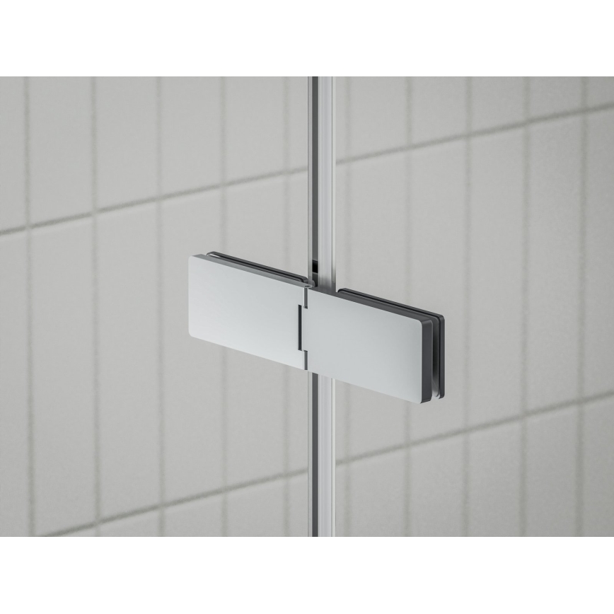 Ravak X0VVGCA00Z1 - Duschabtrennung COOL 120x195 cm glänzender Chrom
