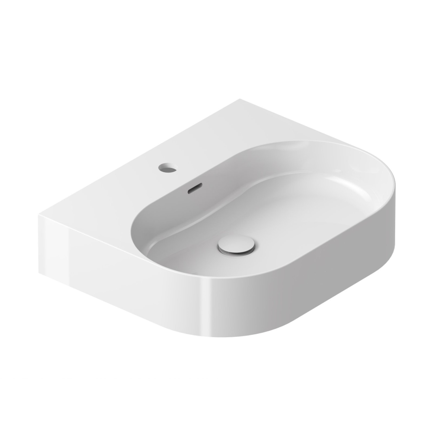 Ravak XJX01155004 - Aufsatzwaschbecken CERAMIC SLIM 55x45 cm Keramik/weiß