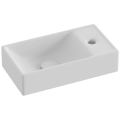 Ravak XJXP1240000 - Wandwaschbecken VEDA 40,8x22,2 cm Keramik/weiß
