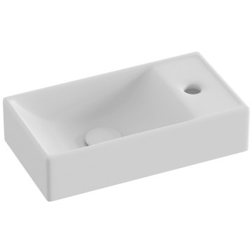 Ravak XJXP1240000 - Wandwaschbecken VEDA 40,8x22,2 cm Keramik/weiß