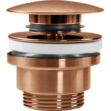 REA-A5632 - Click-Clack-Waschbeckenablauf Ø 6,4 cm, gebürstetes Kupfer