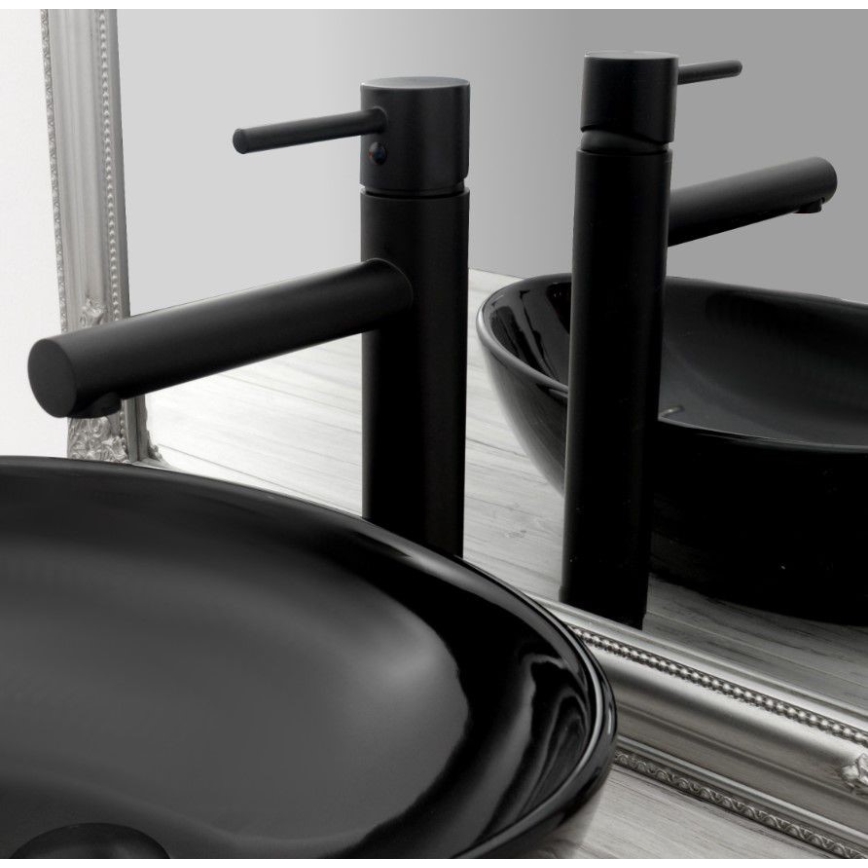 REA-B0229 - Waschtischarmatur TESS 31,5 cm schwarz