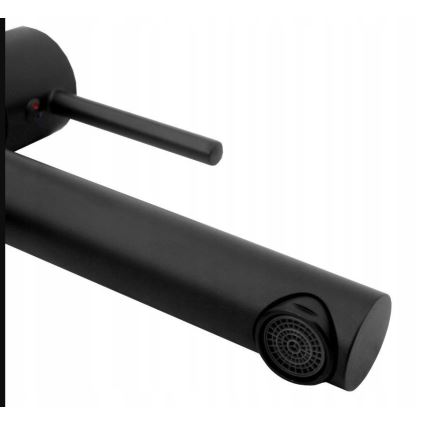 REA-B0229 - Waschtischarmatur TESS 31,5 cm schwarz