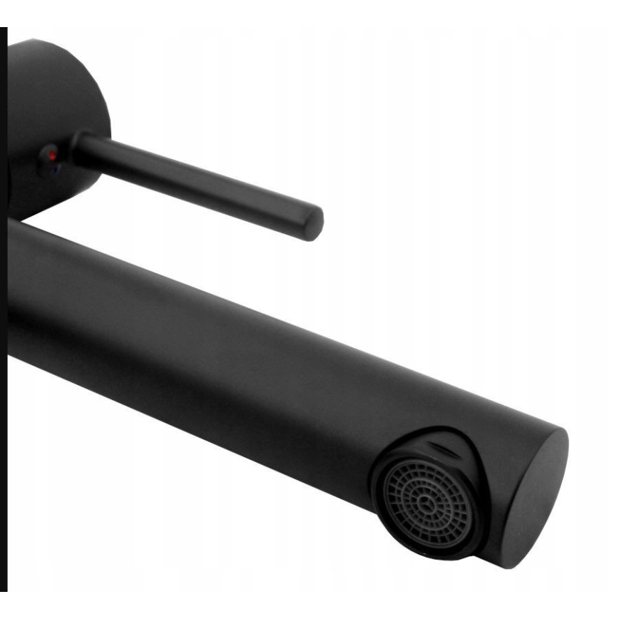 REA-B0229 - Waschtischarmatur TESS 31,5 cm schwarz