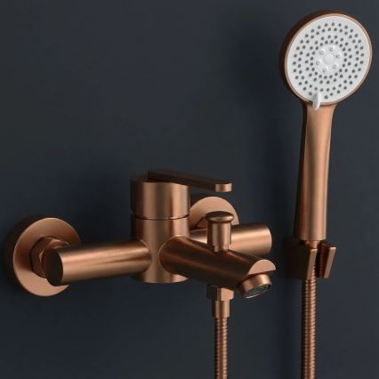 REA-B0973 - Badewannen-Set ONTARIO, gebürstetes Kupfer