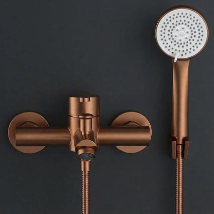 REA-B0973 - Badewannen-Set ONTARIO, gebürstetes Kupfer