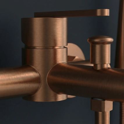 REA-B0973 - Badewannen-Set ONTARIO, gebürstetes Kupfer
