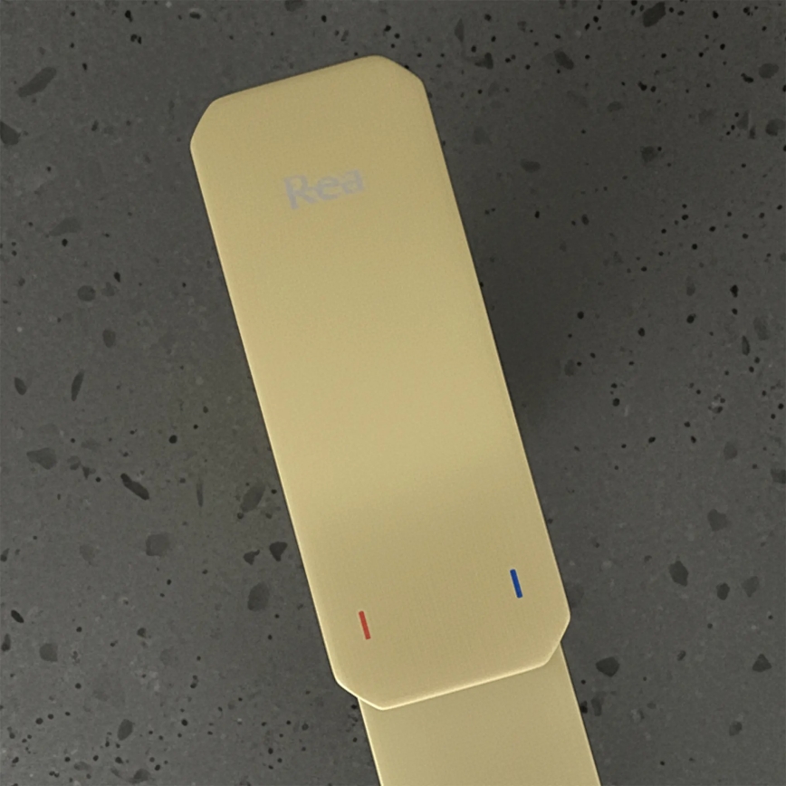 REA-B0976 - Waschtischarmatur ARLO 17 cm gebürstetes Gold