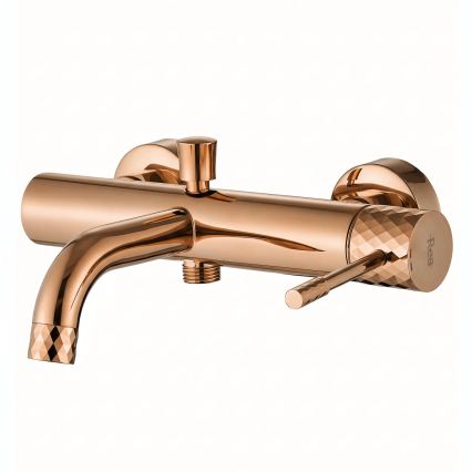 REA-B0980 - Bad-Set LUNGO DIAMOND gebürstetes Kupfer